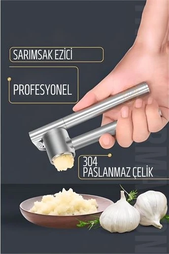 Sarımsak Ezici 304 Paslanmaz Çelik