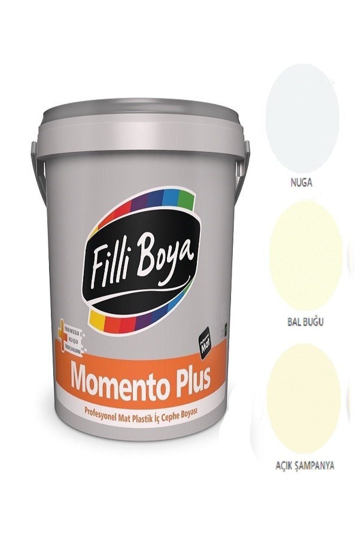 Momento Plus Profesyonel Mat Plastik Iç Cephe Boyası 15lt (açık Şampanya)