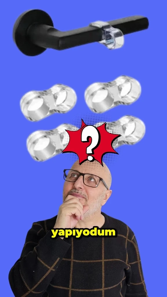 Şeffaf Silikon Kapı Durdurucu Stoper | Kapı Kolu Duvar Koruyucu ve Pencere Tamponu 1 adet