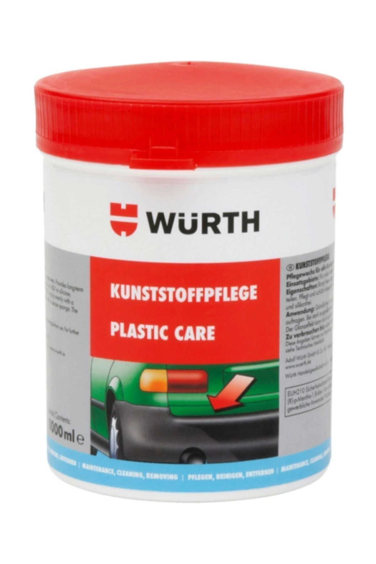 Star Global Dış Plastik Tampon Parlatıcı 1000 ml. + Oto Yıkama Süngeri