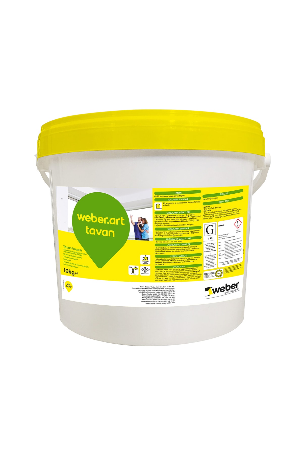 Art Tavan Tavan Boyası 10 Kg