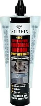 Dübel Epoksi (Polyester Değil) Ağır Dayanıklı (Silikon Tabancası Uyumlu)