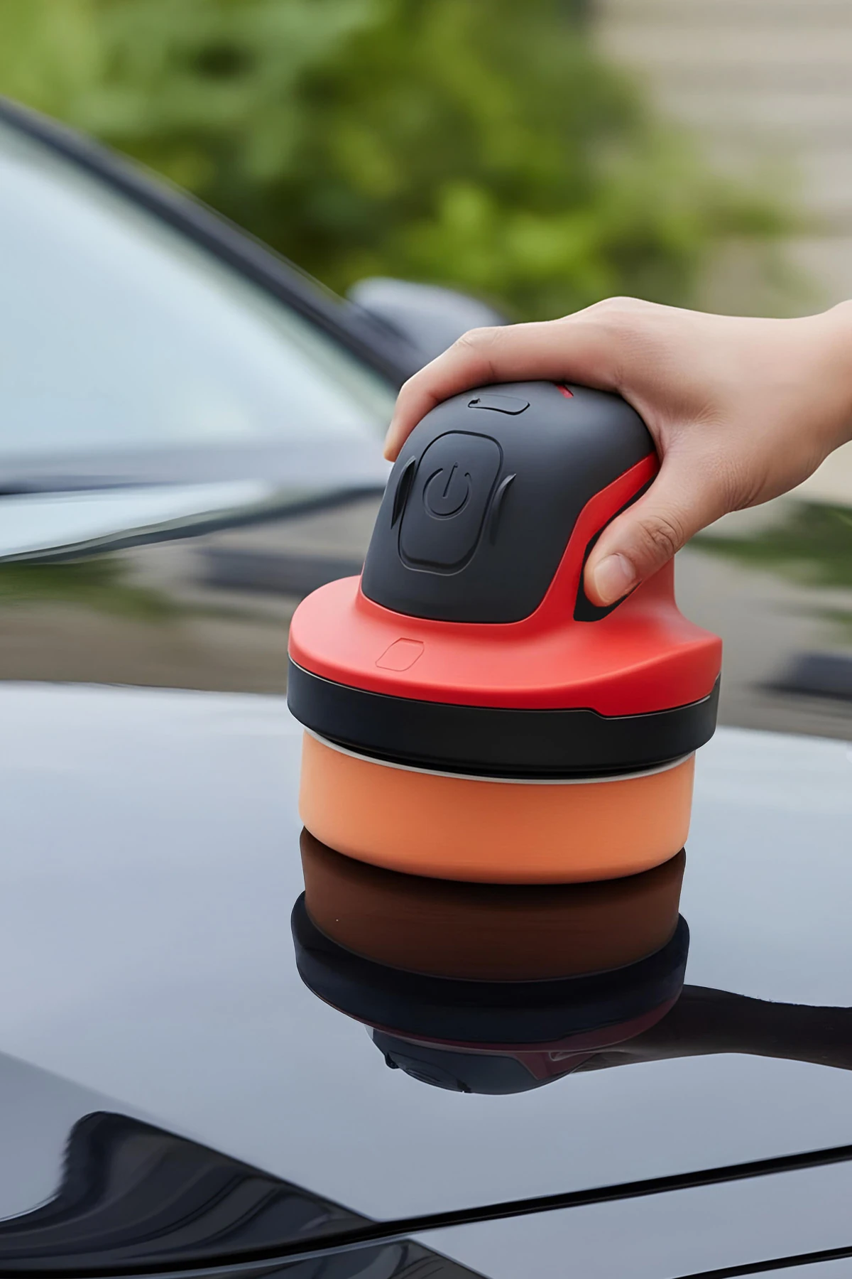 Acc-1199 Şarjlı Polisaj Makinesi – 10 cm Parlatma Yüzeyi, Sünger Seti, Hafif ve Ergonomik Tasarım