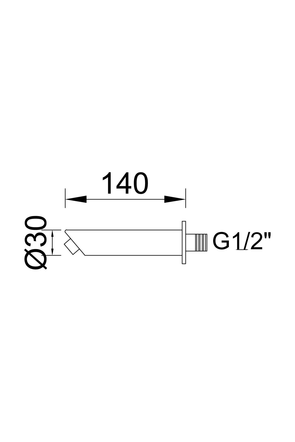 Fause Ankastre Batarya Gaga Çıkış Ucu Oval Siyah Kgg101-b