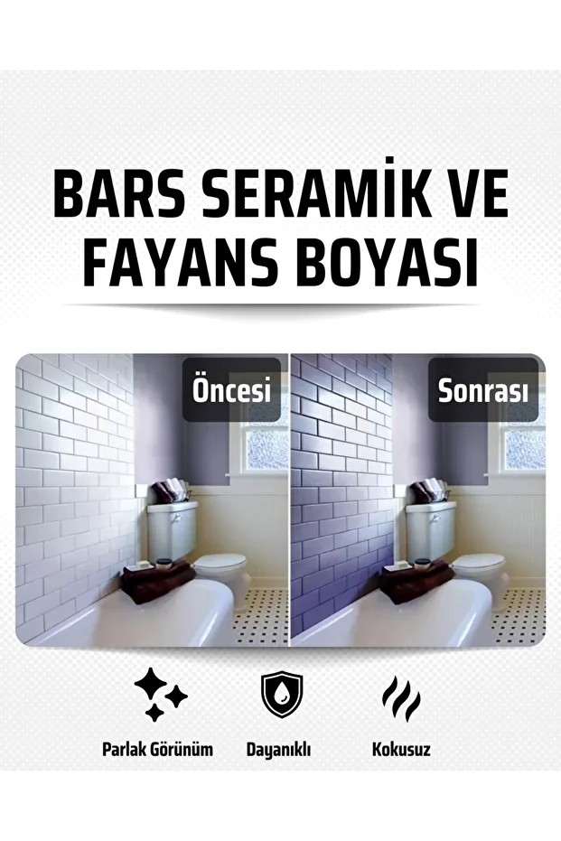 Seramik & Fayans Boyası İç Mekan Zemin ve Duvar Dönüşüm Boyası 5 Kg