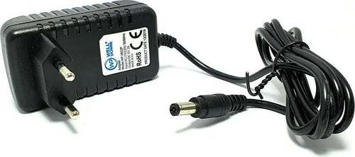 6V 2A Adaptör 6 Volt 2 Amper 5.5 x 2.5 mm Jak Fişli Plastik Kasa Adaptör  WP-0602P