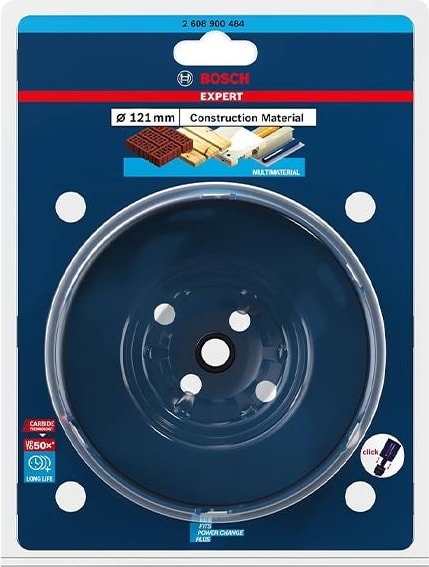 BOSCH 121 mm Yapı Malzemeleri Için Panç 2608900484