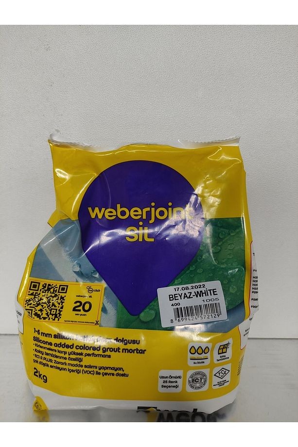 Joint Derz Silikon Katkılı Beyaz-white 2kg