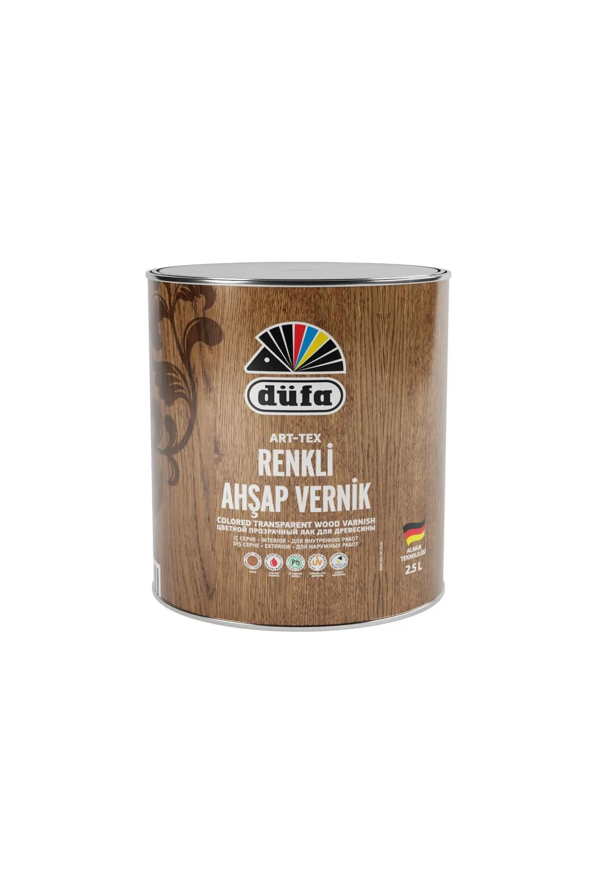 Art-tex Renkli Ahşap Verniği 2975 Tarçın 2.5 L