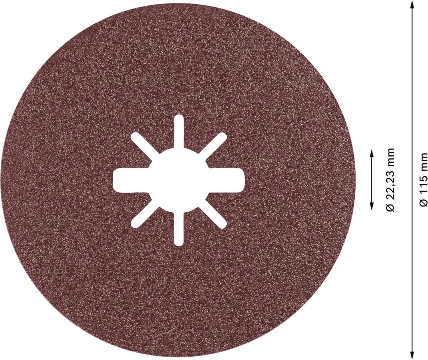 BOSCH R781 Expert 115 mm 60 Kum Metal Disk Zımpara 2608621780