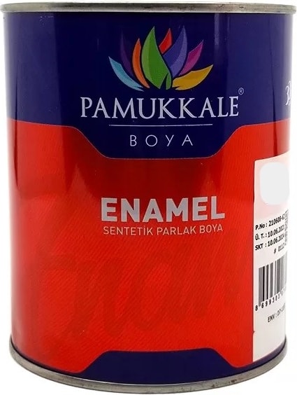 Enamel Parlak Sentetik Yağlı Boya Ahşap & Metal 0.75 kg 9006 Metalik Gri