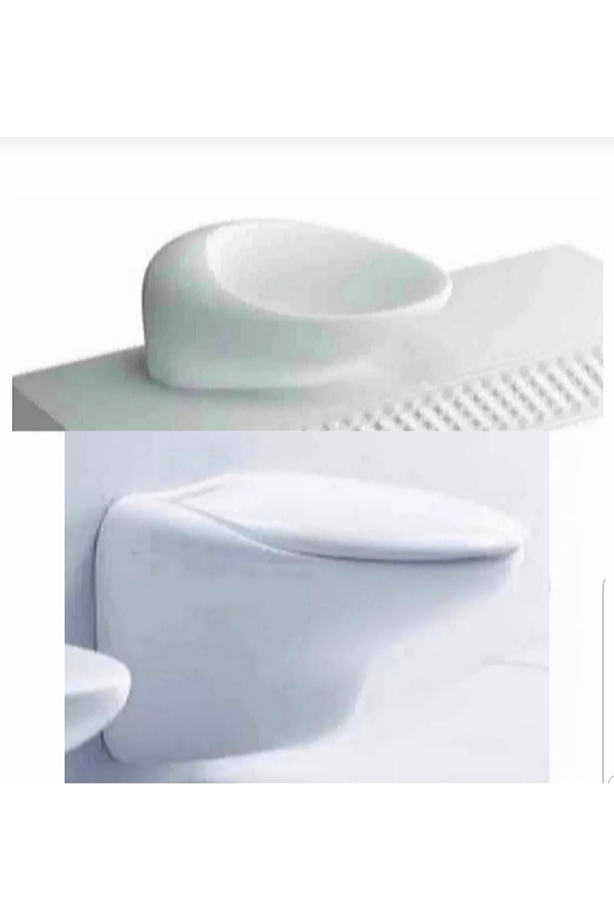 Freedom Tezgah üstü Lavabo 59 cm +  Freedom Asma Klozet 2'li Seti (soft Kapak Dahildir )