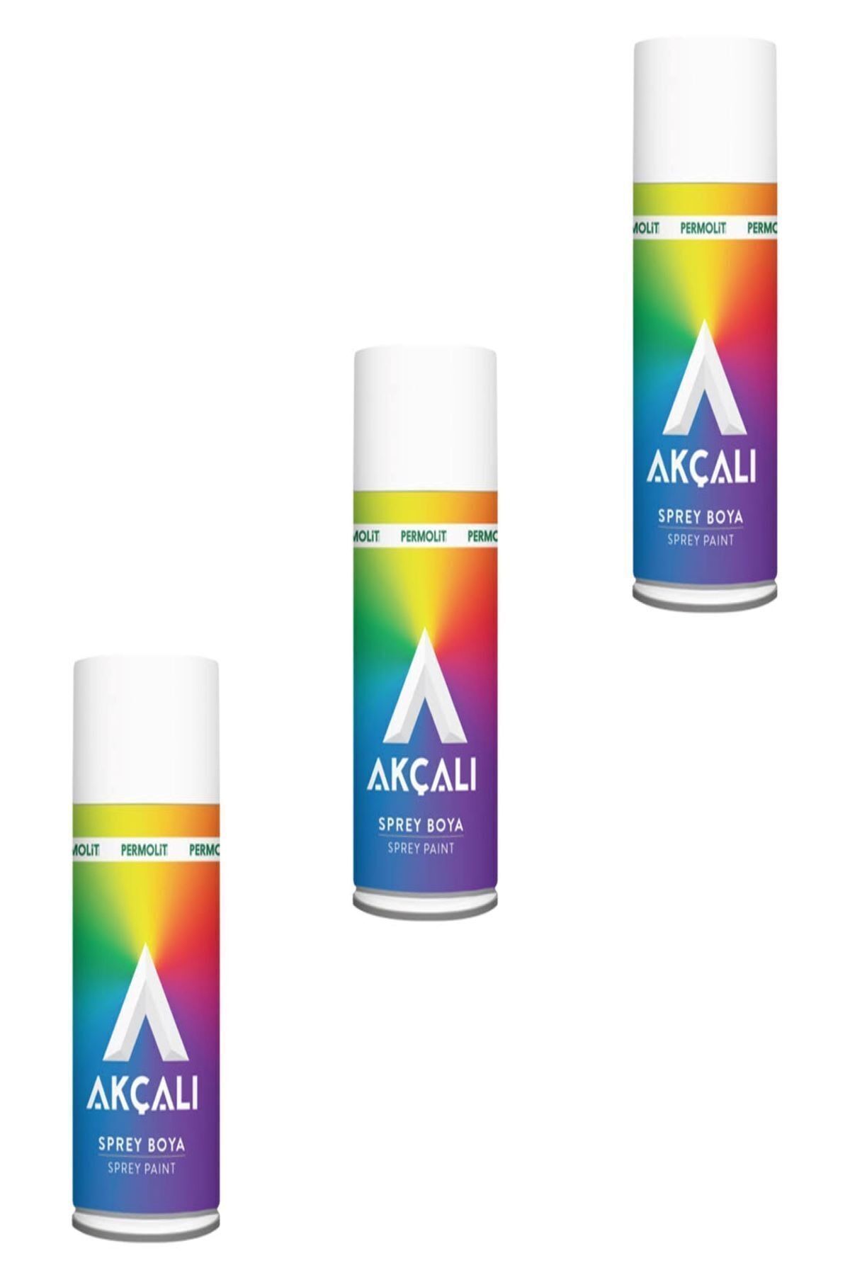 Sprey Boya 400 ml Mat Beyaz 3 Adet