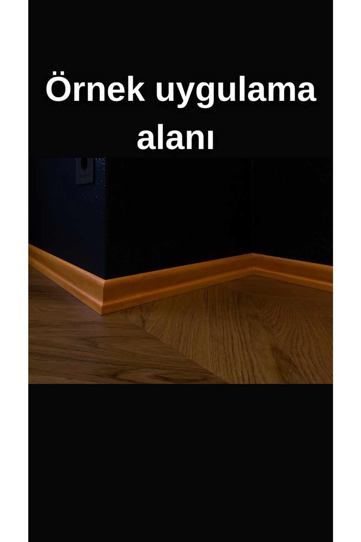 6 Cm Süpürgelik Açık Meşe (1.25 MT - 2 BOY)