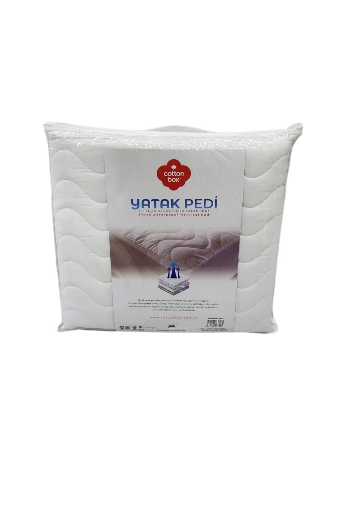 %100 Pamuk Sıvı Geçirmez Yatak Koruyucu – Lastikli Alez