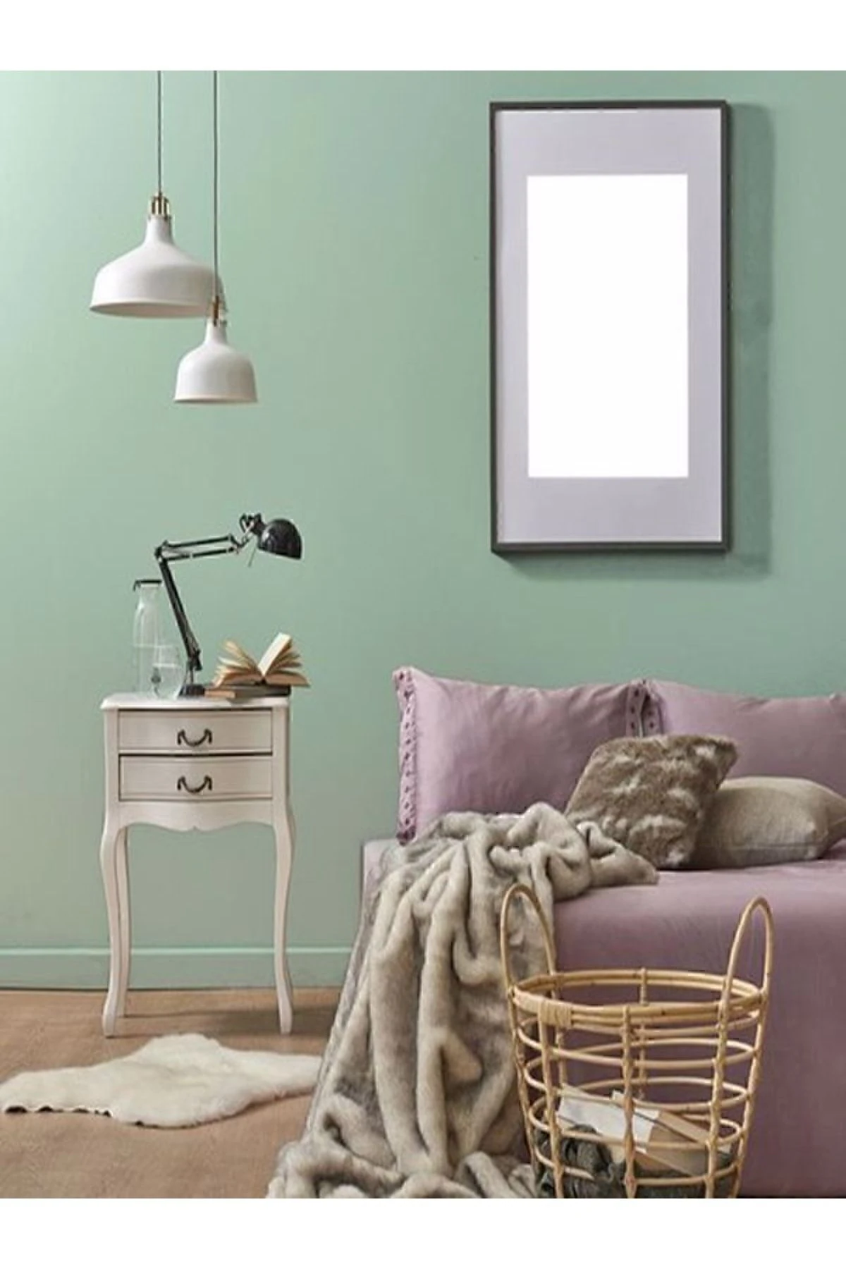 Tek Duvar Boyama Seti Çağla