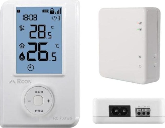 Rc 700 Wifi Programlanabi̇li̇r Kablosuz Oda Termostatı