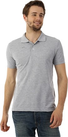 Lakos T-Shirt Polo Yaka Gri