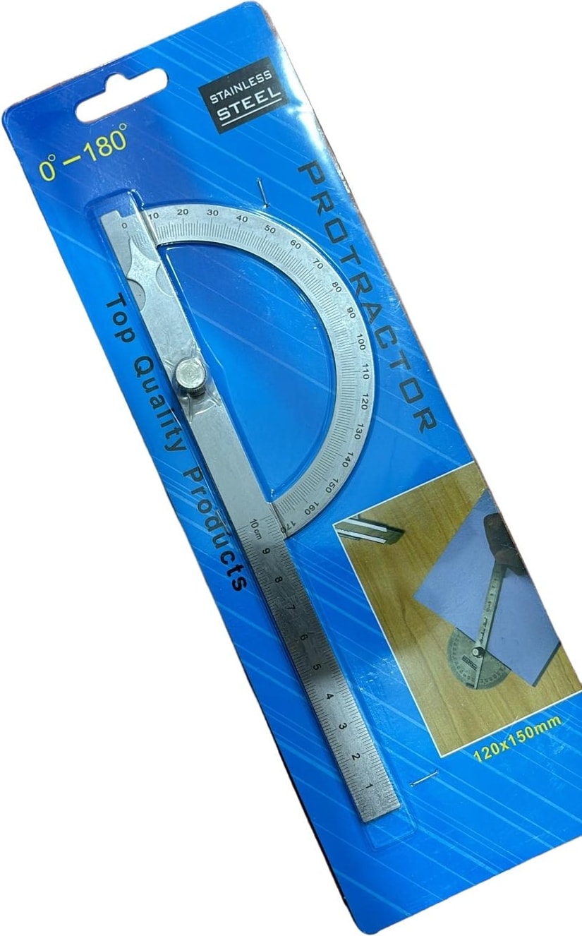 Açılı Dereceli Iletki Gönye 120×150 mm
