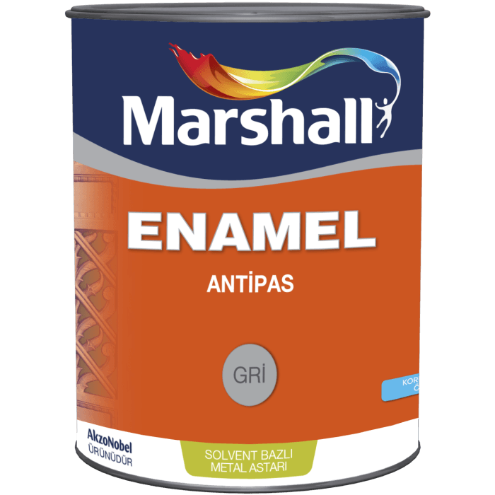 Marshall Enamel Antipas Gri 0,75 lt