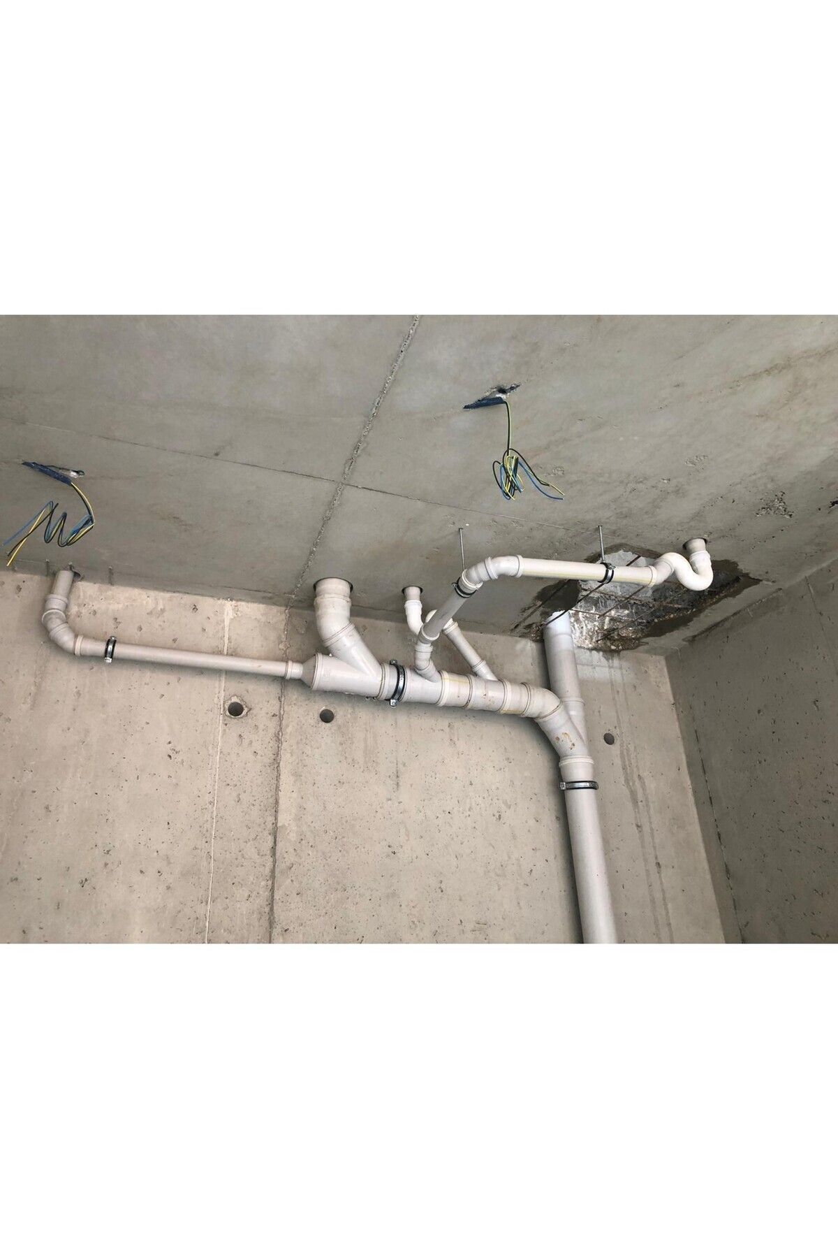 Yt85 pvc Es sifonu 50mm Pis su gideri koku engelleyici