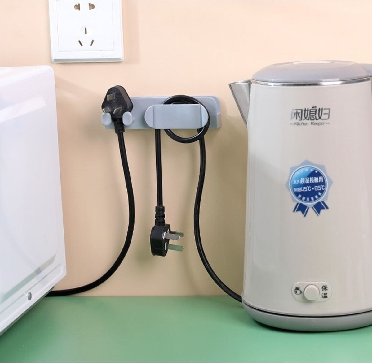 Kablo Düzenleyici ve Telefon Şarj Standı, Şarj Aleti ve Kablo Organizasyon İçin Pratik Stand