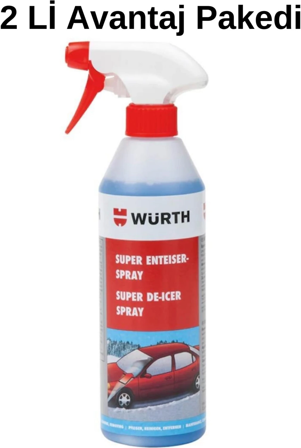 Buz Çözücü Spray 500ML 2 Li Avantajlı Paket