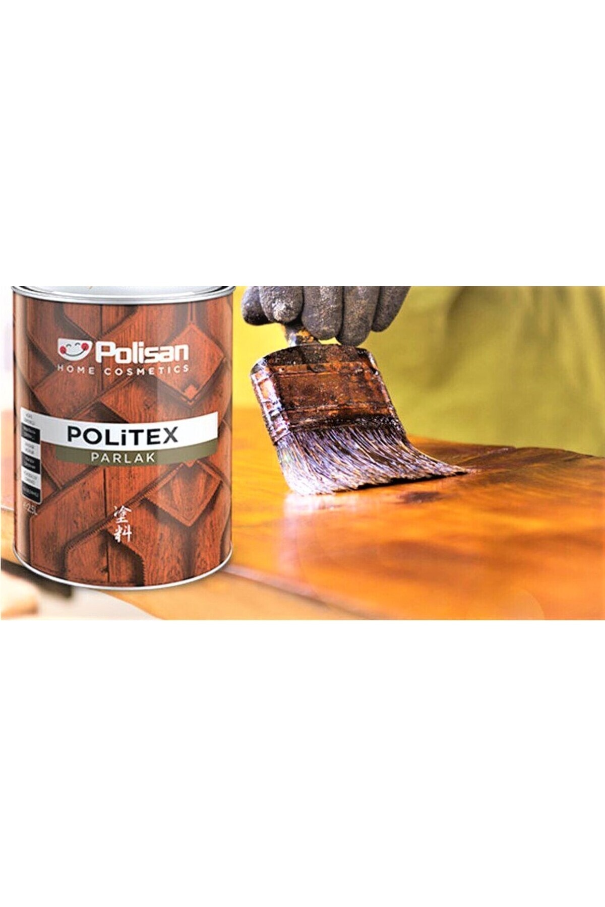 Ahşap Verniği-vernik-politex Lux Vernikli Parlak-yeşil -0,75lt.