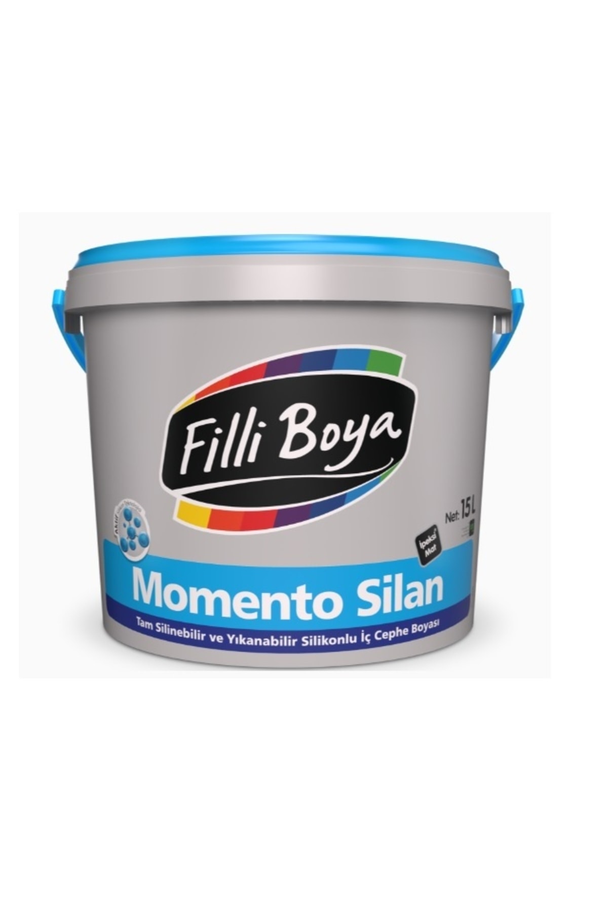 Tam Silinebilir & Yıkanabilir Iç Cephe Boyası Ipeksi Parlaklık Momento Silan