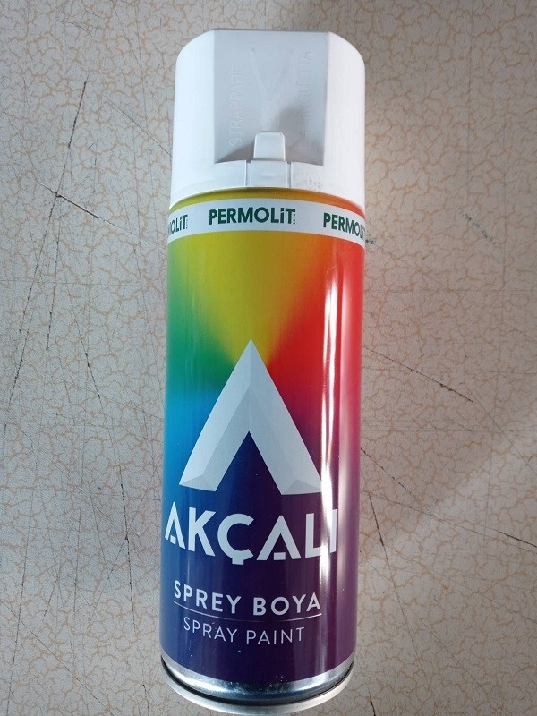 601-TAMPON Beyaz Sprey Boya 400 ml
