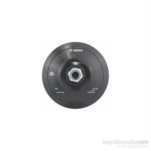 BOSCH - Pıtrak Tutturmalı Taban - 115 Mm, 13.300 U/Min