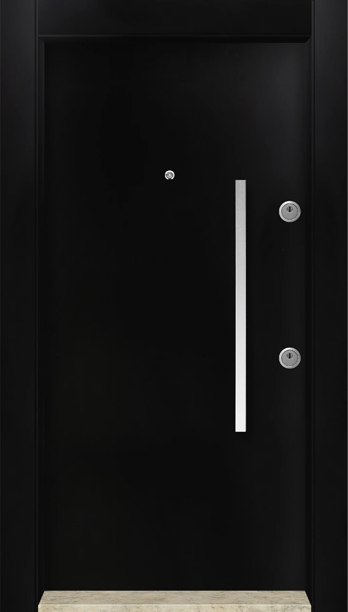 MN-6022 Dış Iklim Kapısı Yağmur'a ve Güneşe Dayanıklı Çelik Kapı