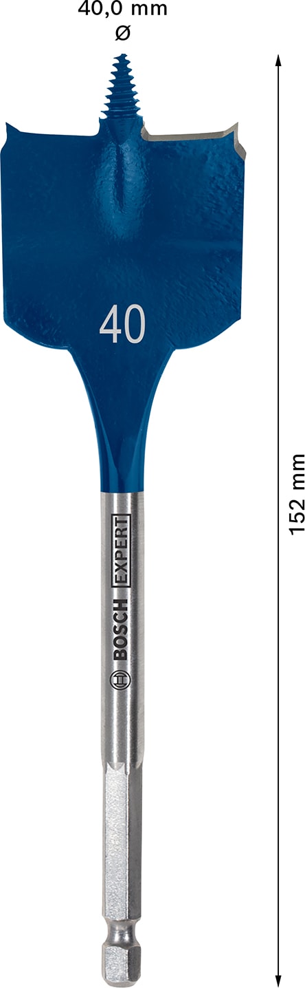 BOSCH Expert Self Cut Speed Yaprak Delme Ucu 40 x 152 mm