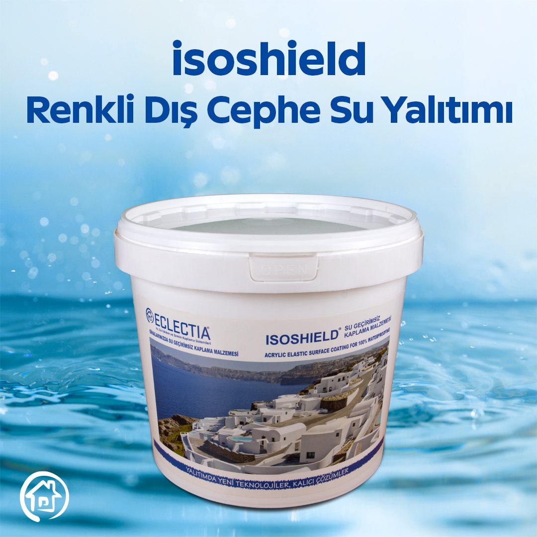 Isoshield Su Kesici Dış Cephe Su Yalıtım Boyası 5 kg