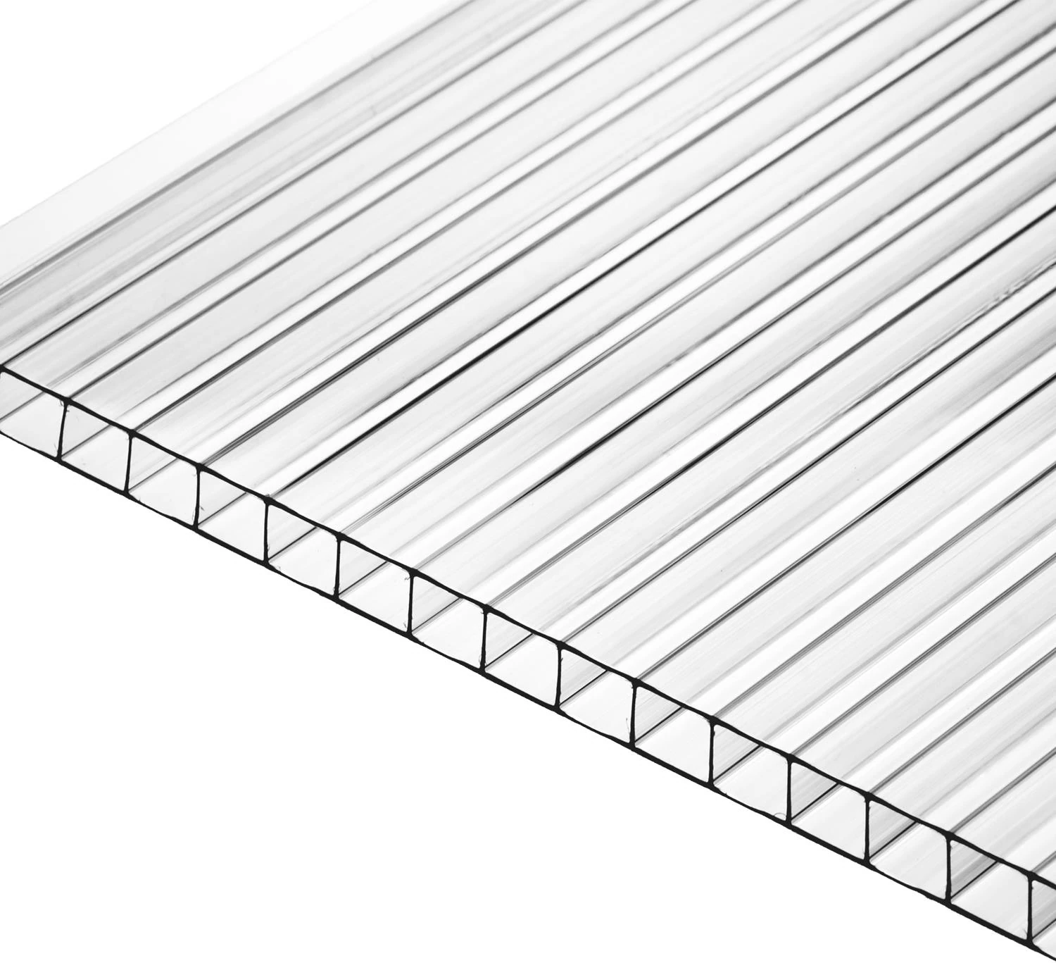 6mm Şeffaf Polikarbon Levha Sera Pergole Sundurma Çatı Kaplama