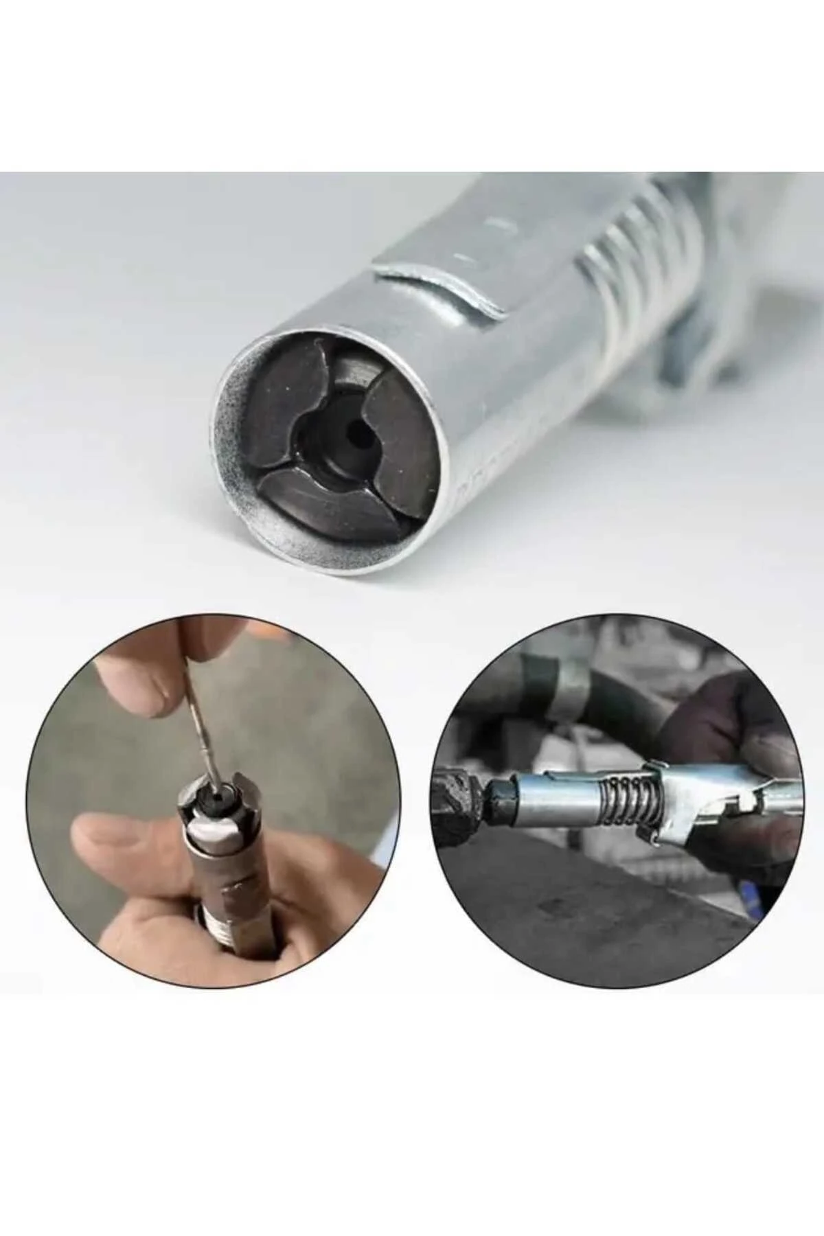 Mandallı Gres Pompası Ucu