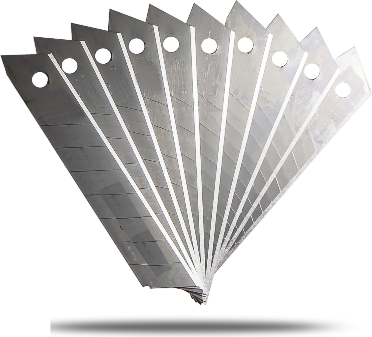 Maket Bıçağı Yedeği 10lu Paket Geniş 18mm Kalın Maket Ağzı