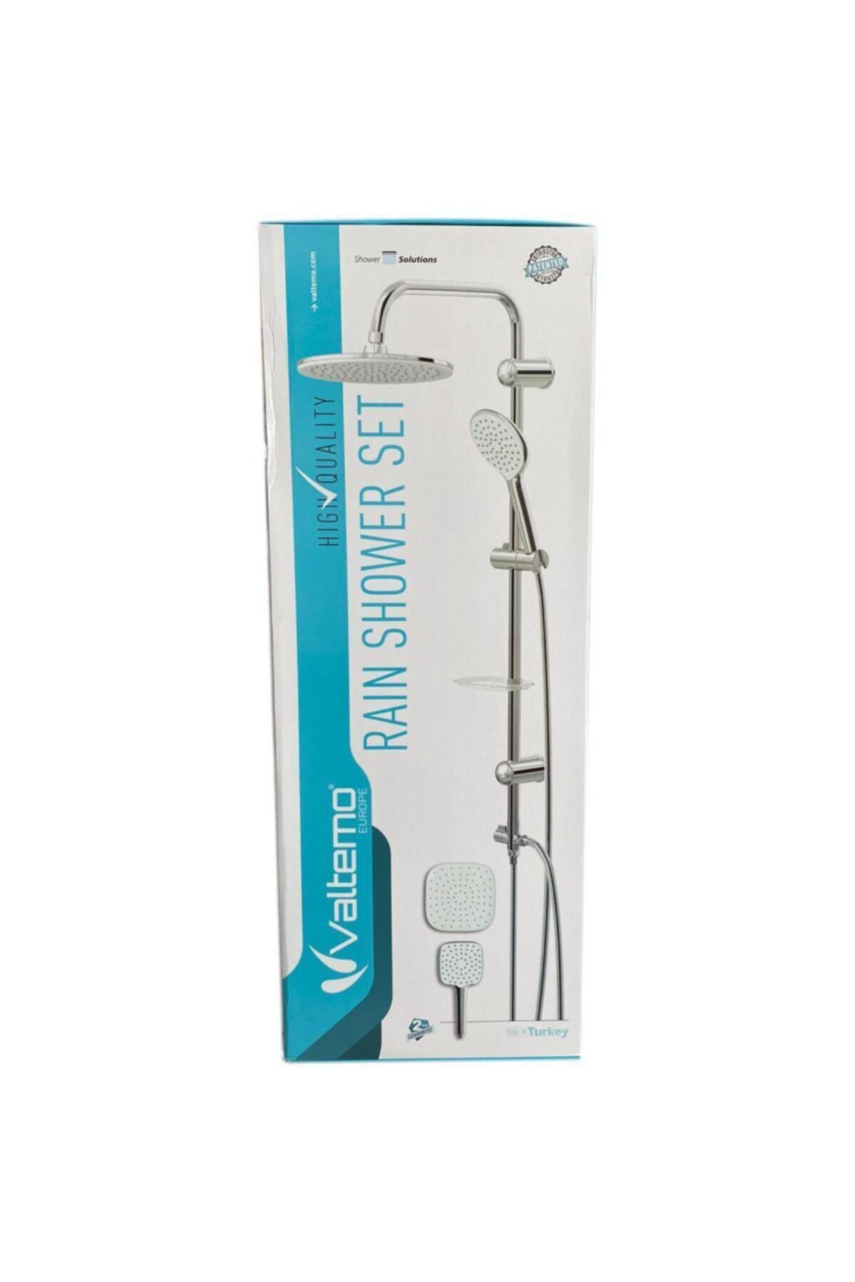 Valtemo Siyah Tepe Duş Sistemi , Robot Duş Seti Kare Başlık