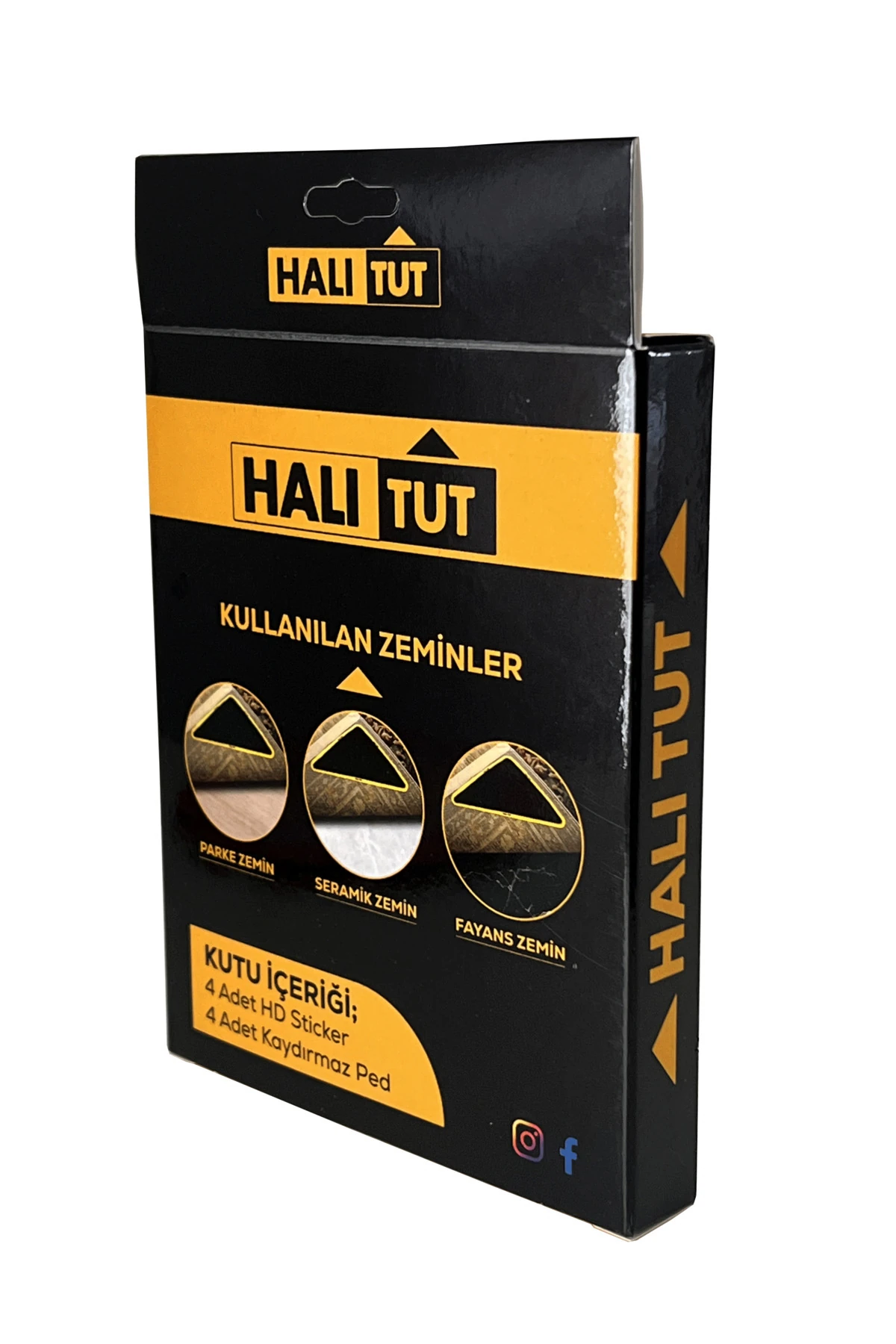 Halı Altı Kaydırmaz Ped Kayma Önleyici Tutucu Bant Halı Tutma Aparatı Kilim Paspas Zemin Sabitleyici