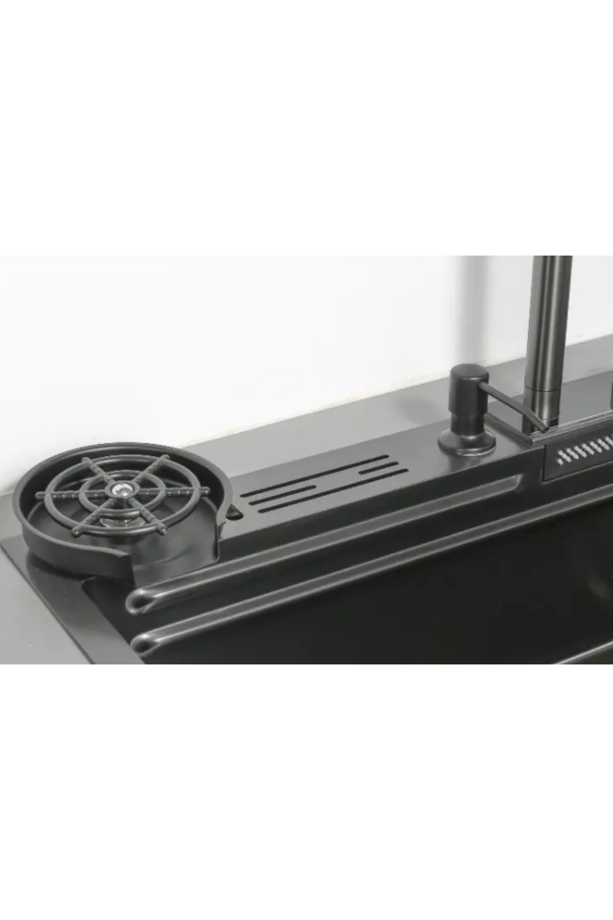 Fleko Teknolojik Akıllı Spiral Oynar Başlıklı Mutfak Eviye Batarya Seti(KOMPLE SET)