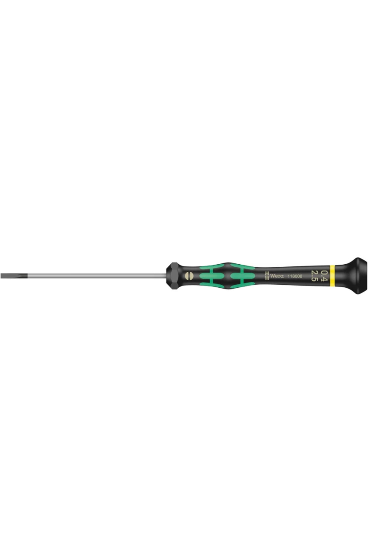 WERA 2035 Düz Mikro 0,40x2,5x80mm Tornavida 05118008001