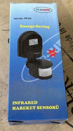 180 Derece Harekete Duyarlı Sensör