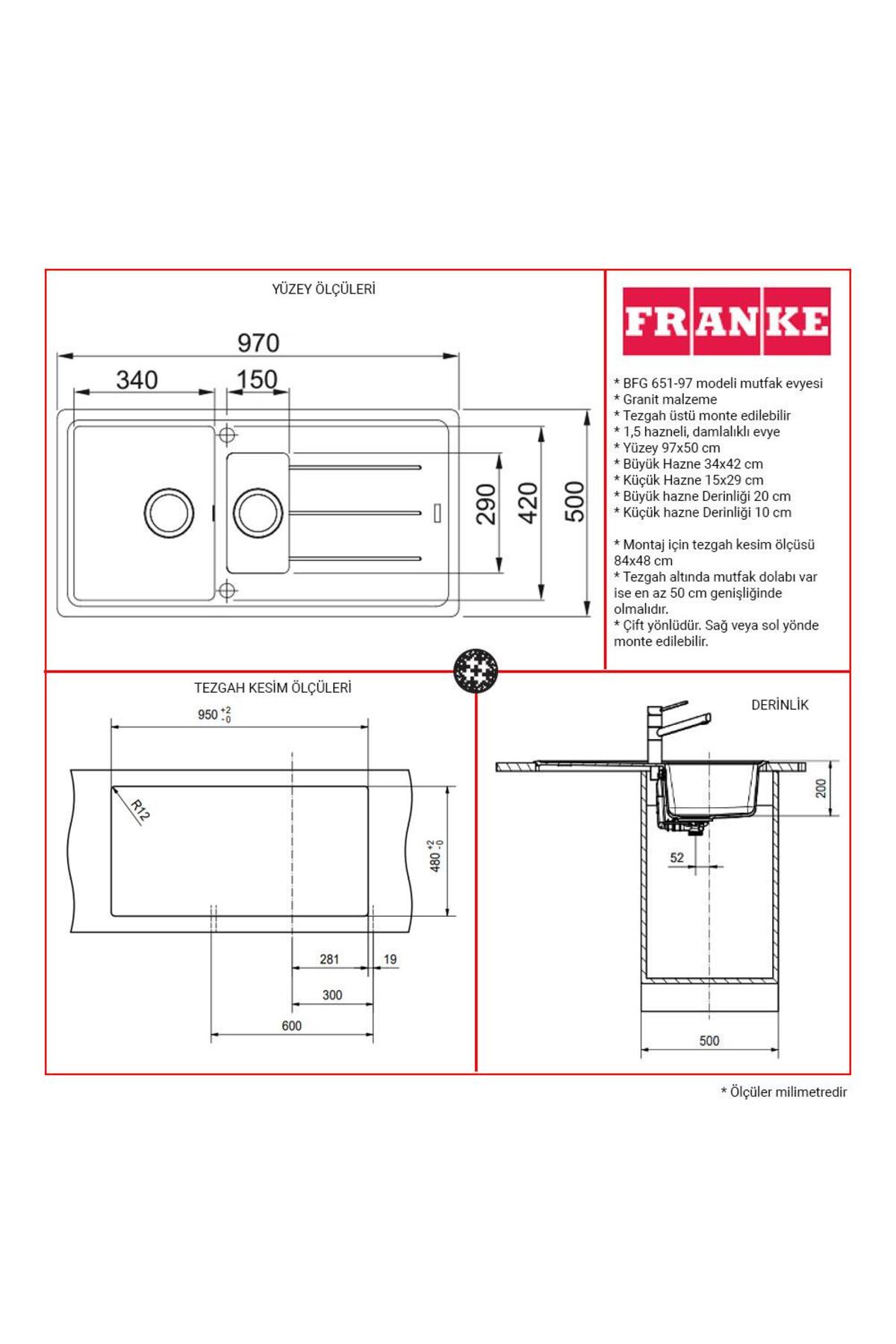 BFG 651 Sahara Evye, Active Plus Doccia Sahara Armatür Seti