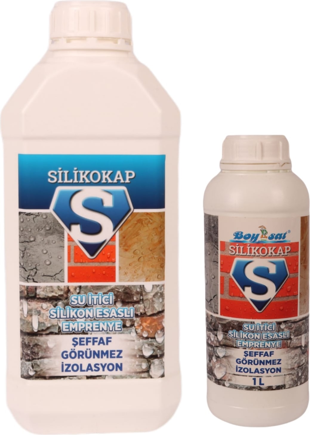 6 Lt Silikokap Şeffaf Su Izolasyonu 5 Lt + 1 Lt Çok Avantajlı
