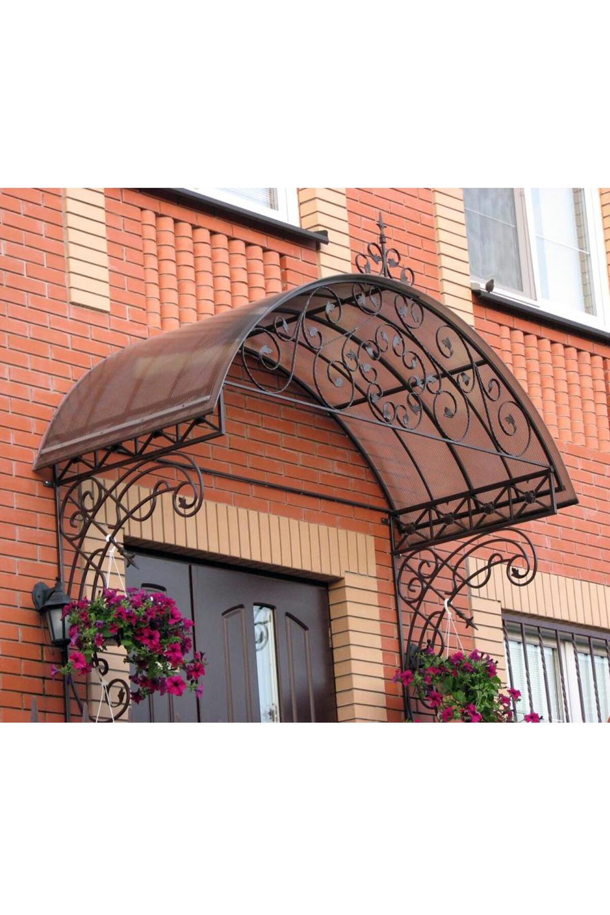 10mm Şeffaf Polikarbon Levha Sera Pergole Sundurma Çatı Kaplama 150x150cm