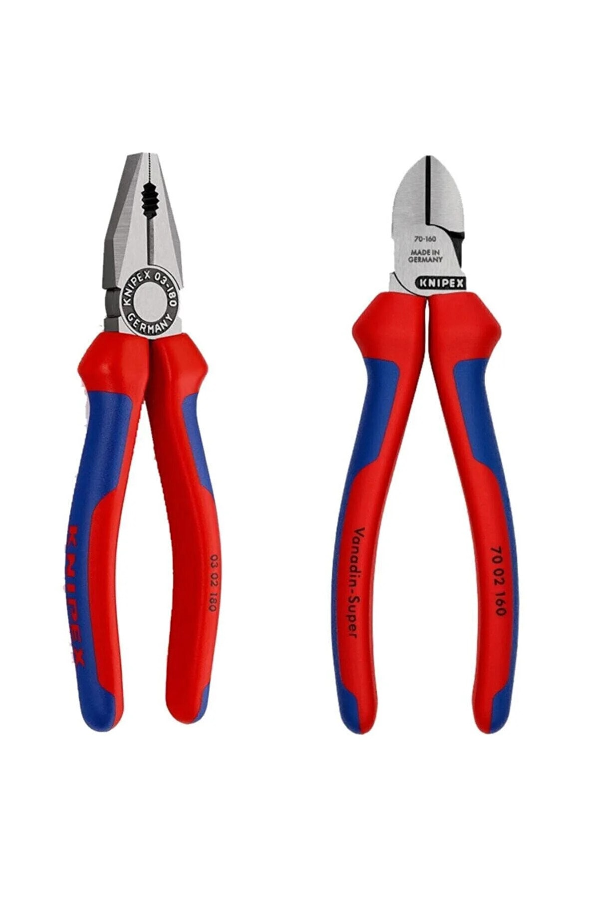 GBH 2-26 DRE 6 Parça Tam Profesyonel Usta Seti Knipex Pense Yan Keski İzeltaş Milwaukee Set
