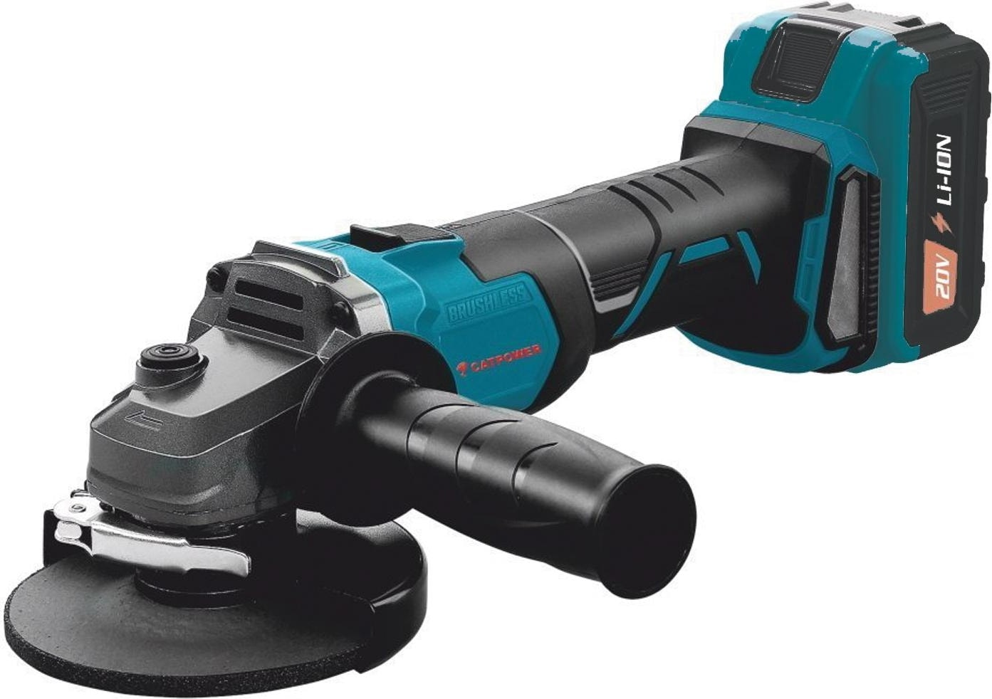 4132 Akülü Avuç Taşlama 20v Li-Ion Akülü Şarj Cihazlı 115 Mm