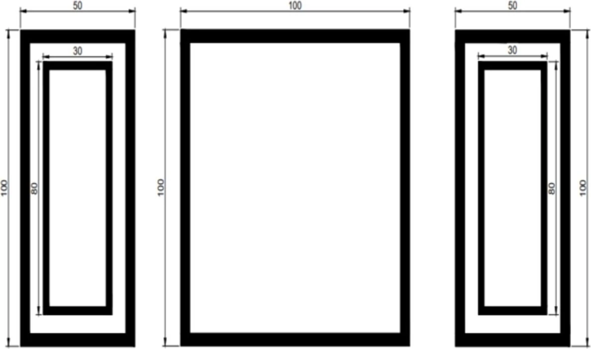 Poliüretan Boyanabilir Dekoratif Duvar Çıtası Montaja Hazır Kesilmiş 4 cm Dış Çıta 2,5 cm Iç Çıta