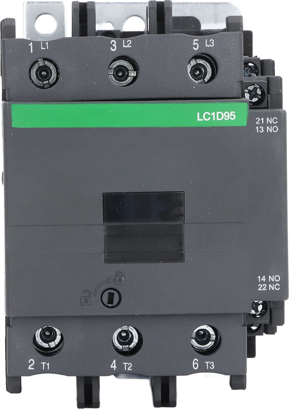 Ac Kontaktör 1no 1nc 95A 380V Yüksek Gerilim Bobini Gümüş Kontak Motor Kontrol Cihazı LC1D95 AC110V (Yurt Dışından)