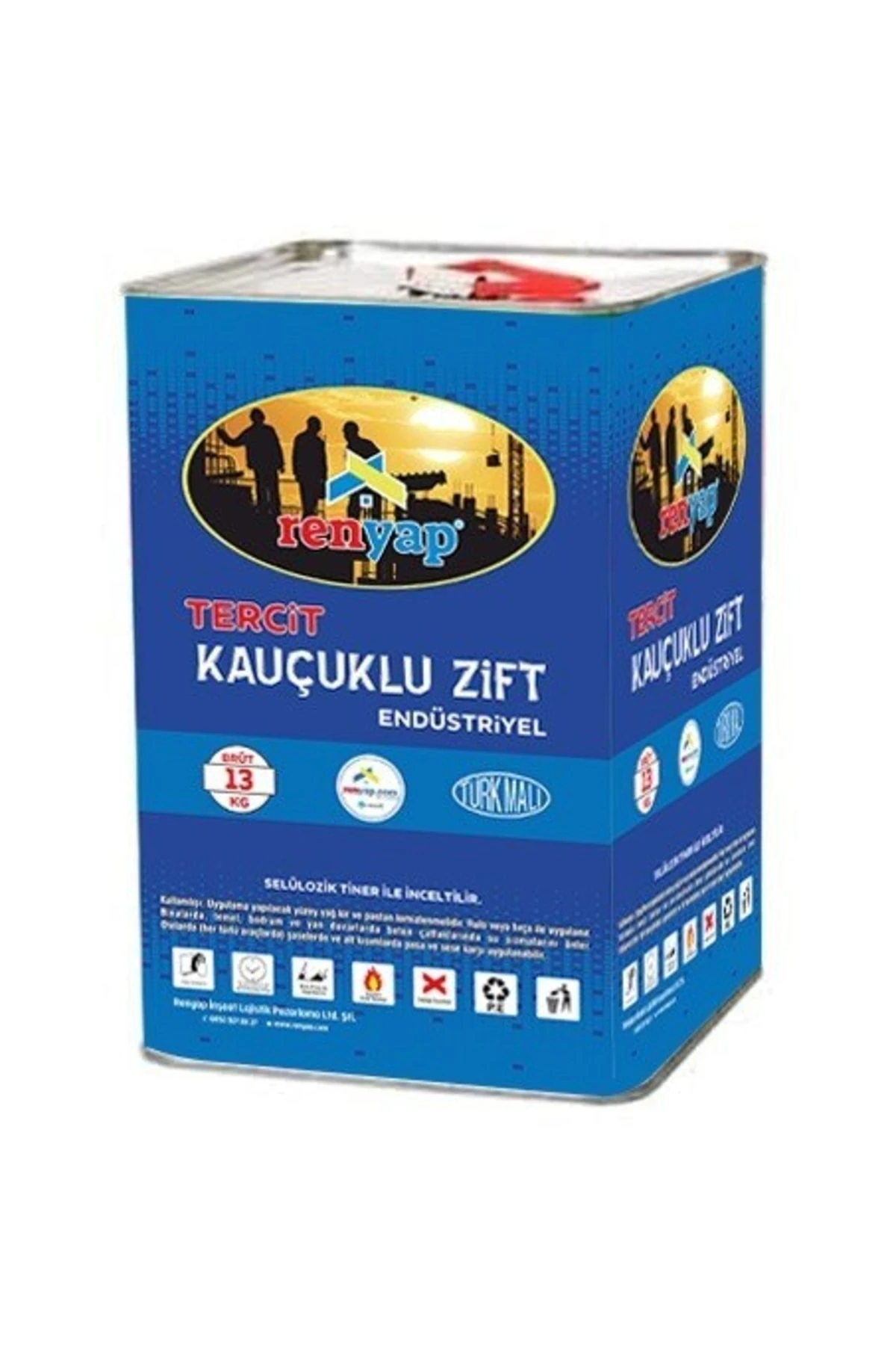 Kauçuklu Izolasyon Zifti 13 Kg